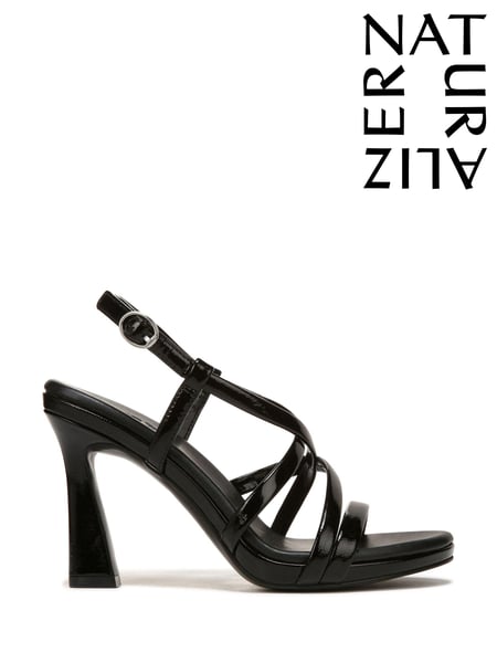 Naturalizer Luisa Patent Leather Strappy Black Sandals (E03164) | € 109