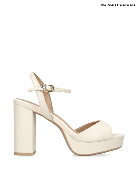 KG Kurt Geiger Silver Florence Sandals (E09844) | € 61