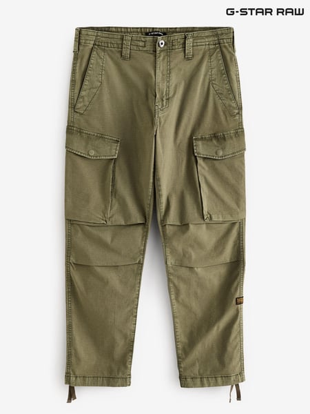 G Star Regular Fit Green Core Cargo Trousers (E17961) | 101 €