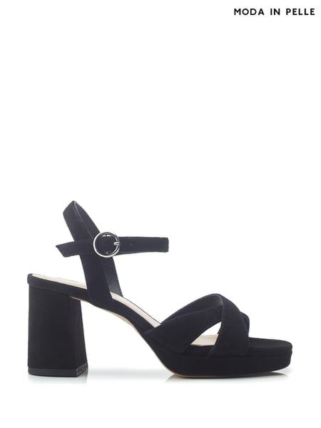 Moda in Pelle Marli Cross Over Block Heel Platform Sandals (E21252) | € 69