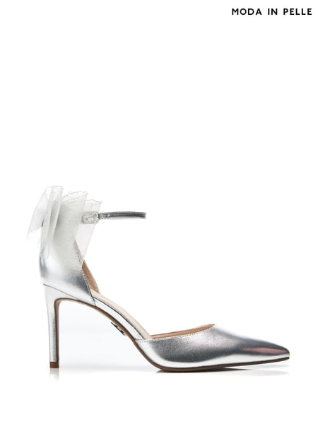 Moda in Pelle Jazlyne Stilletto Pointed Shoes With Bow Trim (E21275) | € 77