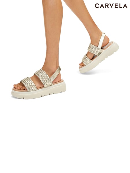 Carvela Comfort Krypton Weave Sandals (E22090) | € 186