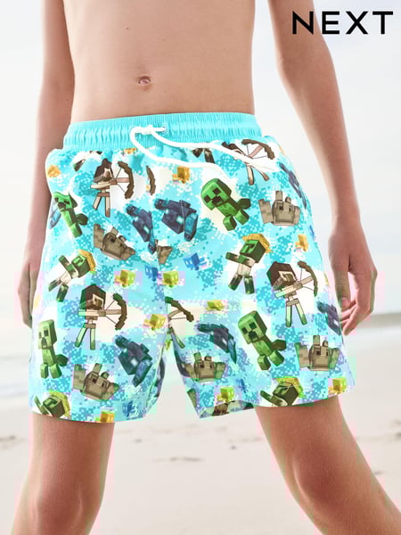 Minecraft - Swim Shorts (3-16yrs) (E22245) | 14 € - 23 €