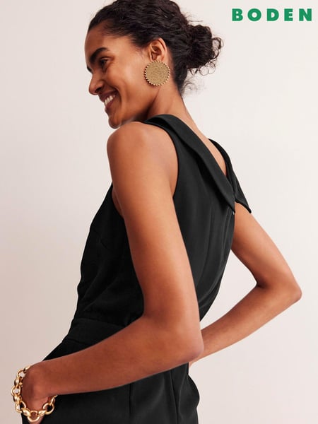 Boden Black Petite Clarissa Jumpsuit (E24108) | € 109