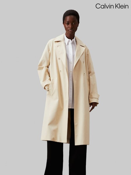 Calvin Klein Nude Essential Trench Coat (E24213) | € 234