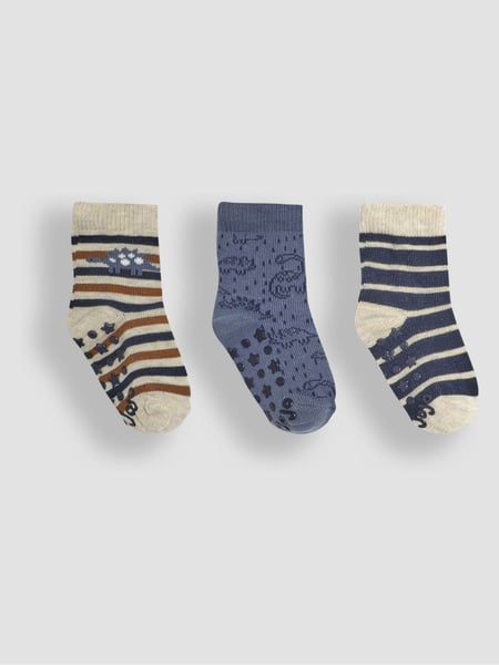 JoJo Maman Bébé Navy Socks 3 Pack (E26018) | € 15