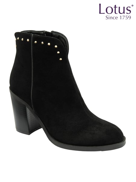 Lotus Black Ankle Boots (E30884) | € 94
