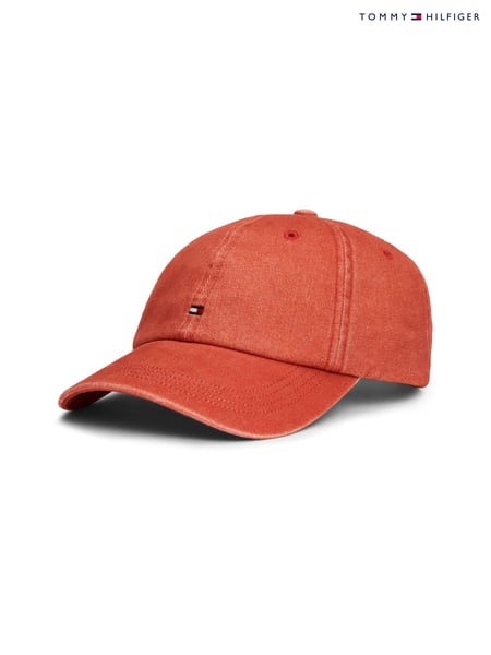 Rot - Tommy Hilfiger Flag ‘85 Soft 6 Panel 100% Cotton Cap (E32978) | 27 €