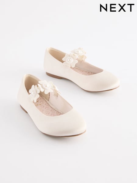 Ivory Corsage Occasion Shoes (E37041) | € 33 - € 43