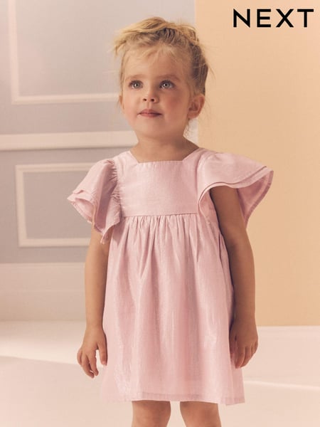Pink Shimmer Party Dress (3mths-8yrs) (E37871) | € 20 - € 24