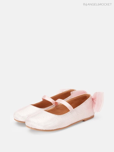 Angel & Rocket Pink Mary Jane Lace Shoes (E45348) | € 44 - € 47