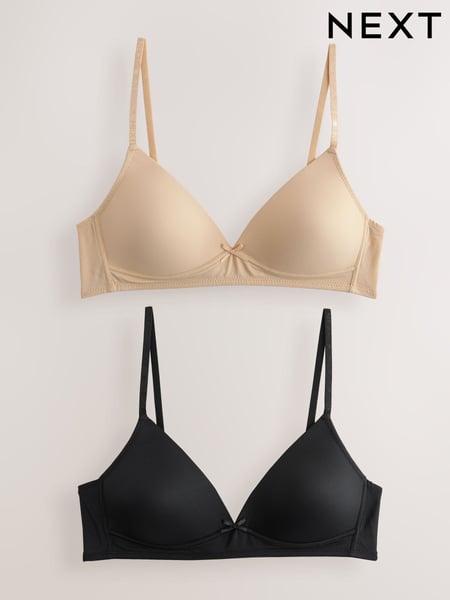 Camel/Black Trainer Bras 2 Pack (E45715) | € 23