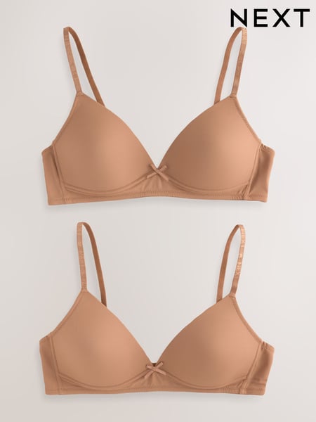Mid Brown Trainer Bras 2 Pack (E45716) | € 23