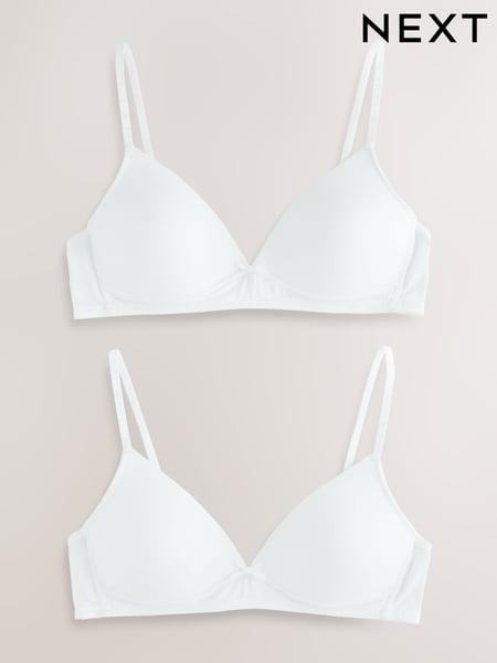 White Trainer Bras 2 Pack (E45719) | € 23