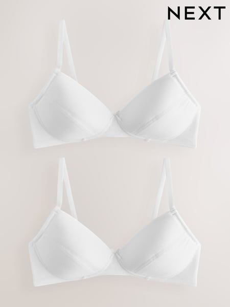 White Trainer Bras 2 Pack (E45720) | € 21
