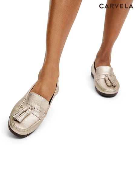 Carvela Comfort Tuscany Loafer Tassle Shoes (E48055) | € 108