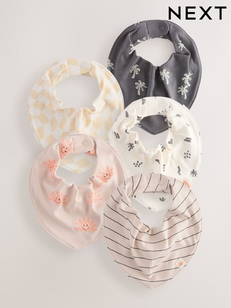 Black/White Baby Bibs 5 Pack (E51299) | € 16