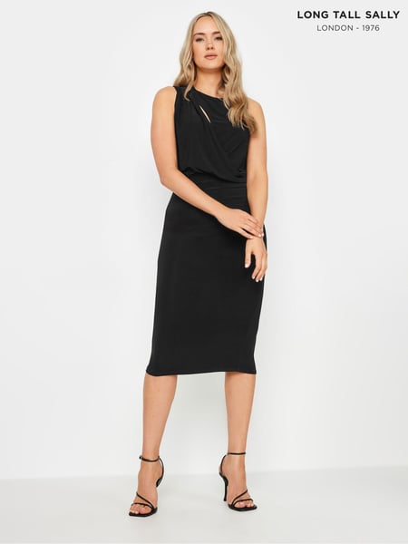 Long Tall Sally Black Cutout Midi Dress (E53520) | € 31