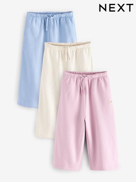 Multi Wide Leg Joggers 3 Pack (3mths-7yrs) (E53972) | € 30 - € 35