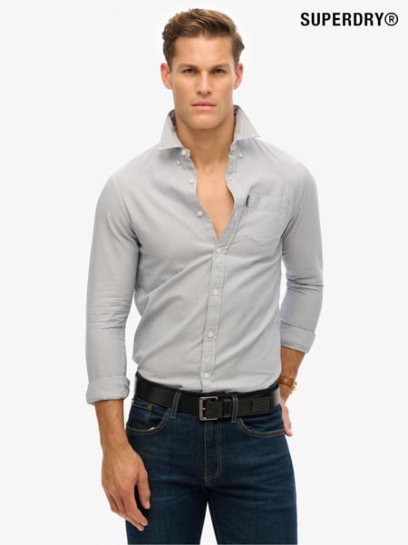 Superdry Blue Light Essentials Oxford Shirt (E54051) | € 68
