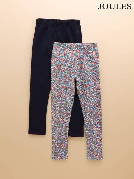 Joules Deedee Navy Pack of Two Jersey Leggings (E59028) | € 28 - € 31