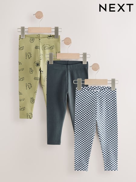 Mono Leggings 3 Pack (3mths-7yrs) (E60818) | € 18 - € 24