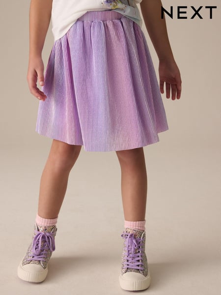 Lilac Purple Rainbow Metallic Skirt (3-16yrs) (E61296) | € 17 - € 24