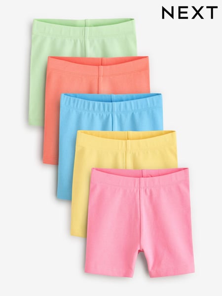 Multi Bright Cycle Shorts 5 Pack (3mths-7yrs) (E65382) | € 16 - € 22