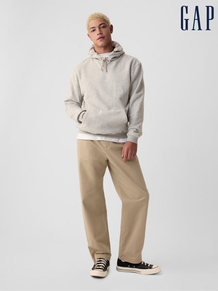 Gap Beige Baggy Fit Stretch Modern Chino Trousers (E66041) | € 70