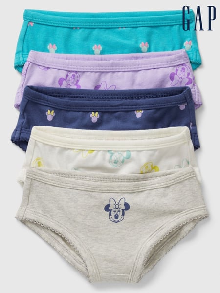 Gap Pink Disney Minnie Mouse Briefs 5 Pack (2-5yrs) (E67519) | € 31