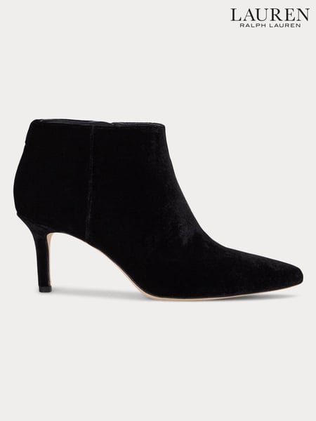 Lauren Ralph Lauren Lizie Velvet Ankle Boots (E69852) | € 171