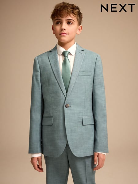 Teal Blue Suit Jacket (12mths-16yrs) (E70136) | € 61 - € 78