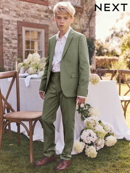Green Suit Jacket (12mths-16yrs) (E70137) | € 61 - € 78