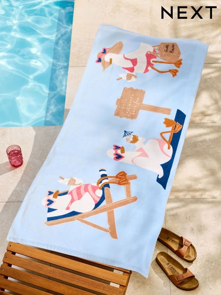 100% Cotton Beach Towel (E71483) | 21 €