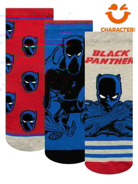 Character Black Panther Socks 3 Pack (E72388) | € 8