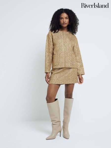 River Island Gold Tailored Jacket (E73022) | € 54