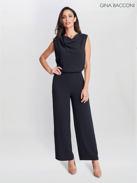 Anaya Crepe Jumpsuit (E75175) | € 148