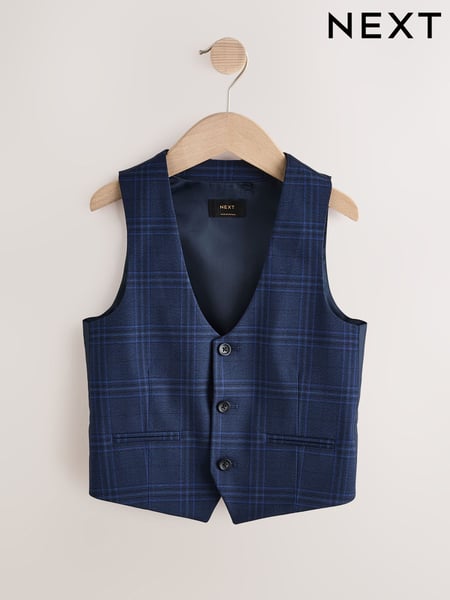 Denim Dark Blue Stand Alone Waistcoat (12mths-16yrs) (E75744) | € 21 - € 34