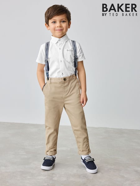 Baker by Ted Baker Shirt, Trousers and Braces Set (E76986) | € 70 - € 78