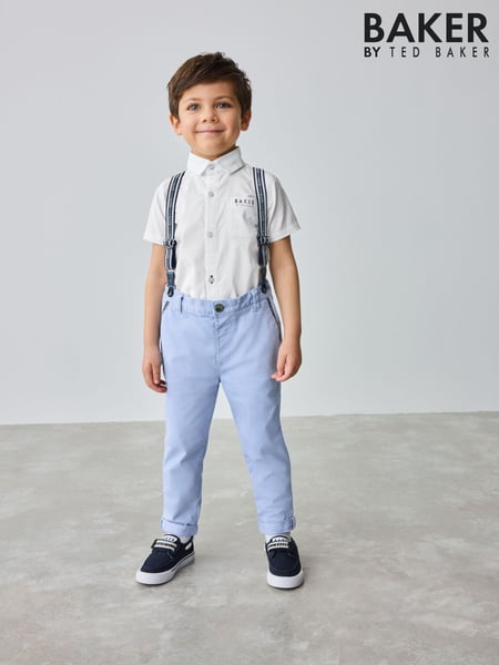 Baker by Ted Baker Shirt, Trousers and Braces Set (E76989) | € 70 - € 78