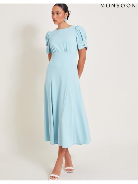 Monsoon Blue Belle Bow Dress (E79430) | € 203