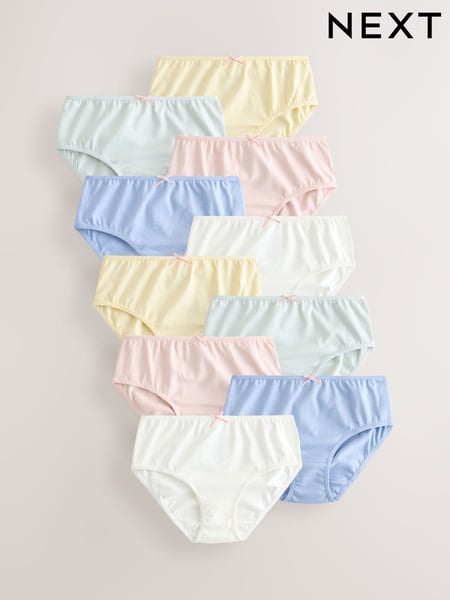 Yellow/White Briefs 10 Pack (1.5-16yrs) (E87083) | € 18 - € 26