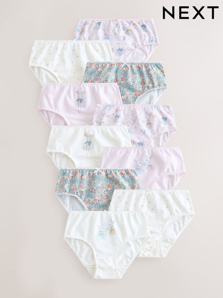 Multi Briefs 10 Pack (1.5-16yrs) (E87090) | € 20 - € 23