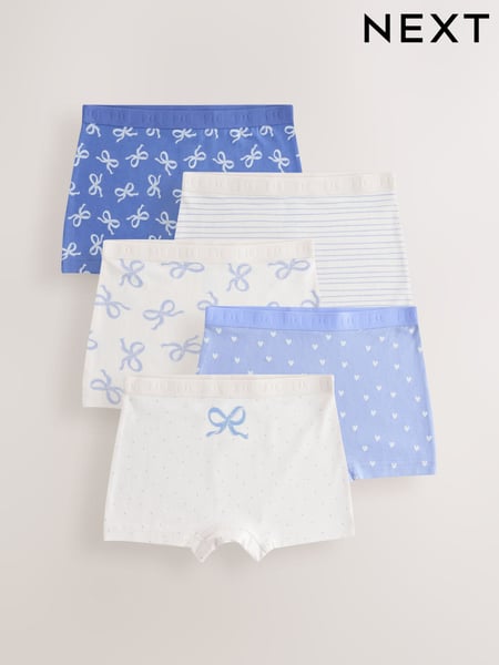 Blue Short Briefs 5 Pack (2-16yrs) (E87098) | € 18 - € 27