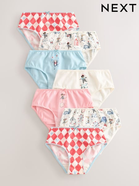 Red/White Briefs 7 Pack (1.5-14yrs) (E87101) | € 14 - € 17