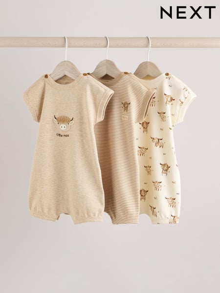 Neutral Hamish Baby Romper (0mths-3yrs) (E87575) | € 26 - € 31