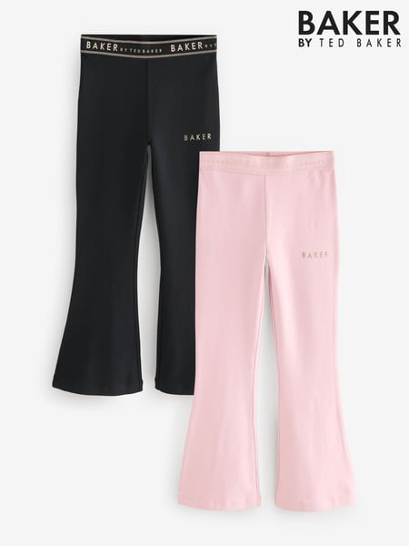 Baker by Ted Baker Multi Flares Trousers 2 Pack (E88099) | € 34 - € 41
