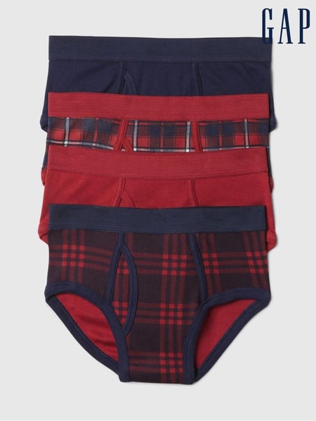 Gap Red 4 Pack Cotton Briefs (4-13yrs) (E89350) | € 31