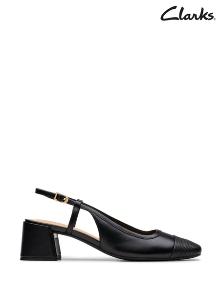 Clarks Black Nyta45 Sling Shoes (E92085) | € 125