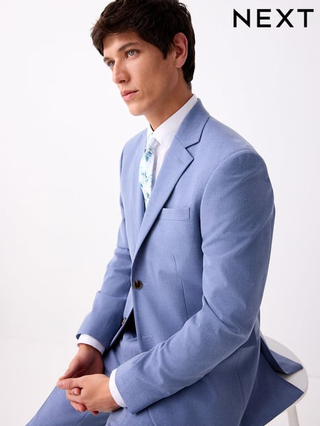 Blue Slim Fit Motionflex Stretch Suit Jacket (E93189) | € 118
